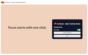 No Shorts – Block YouTube Shorts gallery image