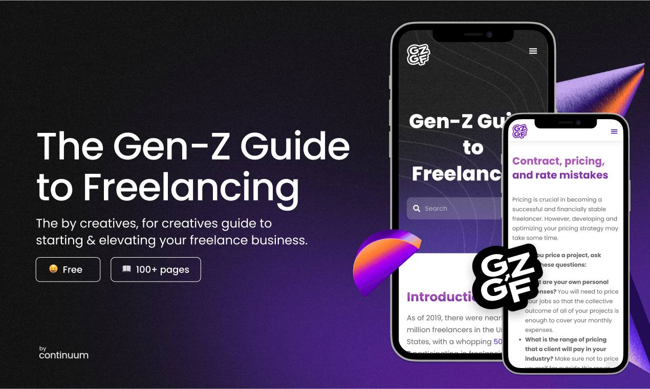 The Gen-Z Guide to Freelancing by Continuum media 2