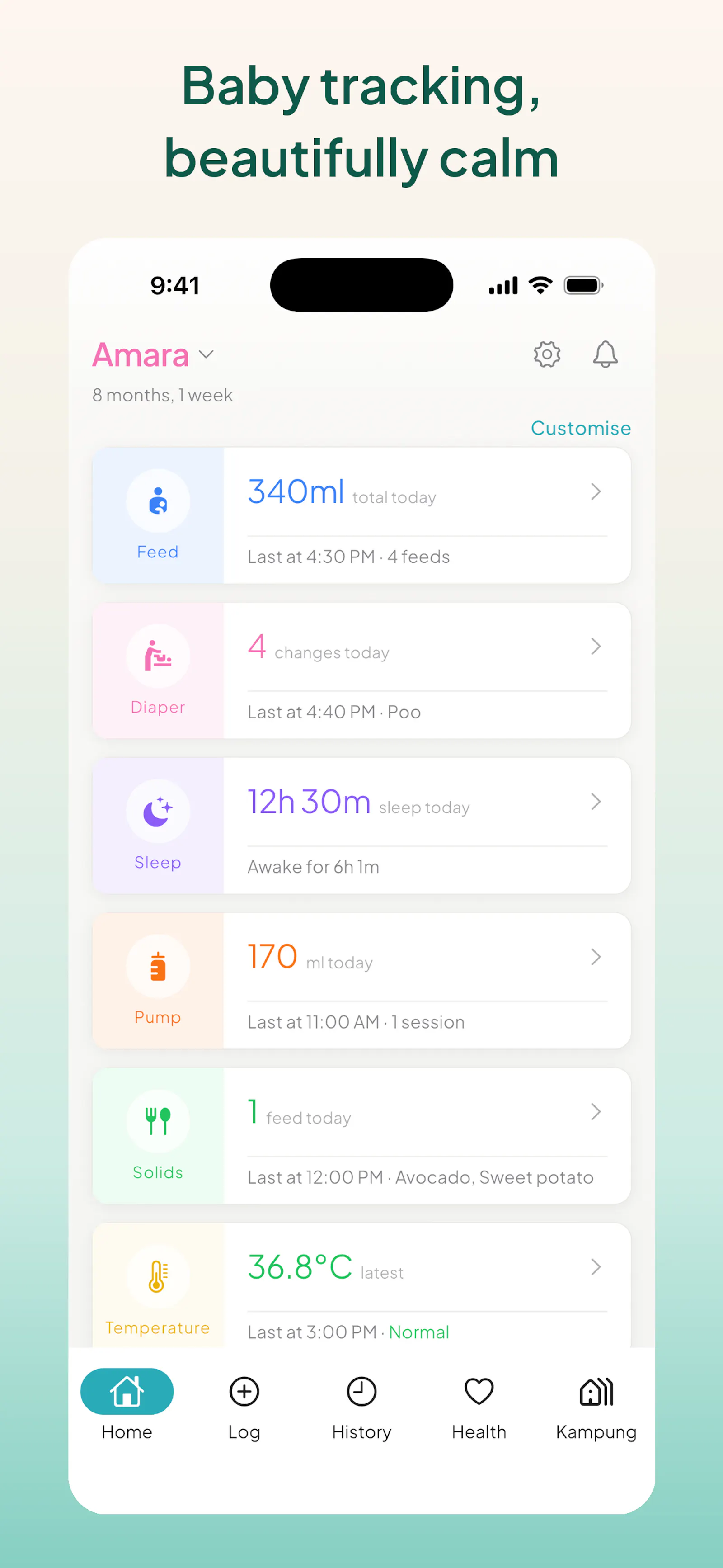 BabyCalm screenshot 2