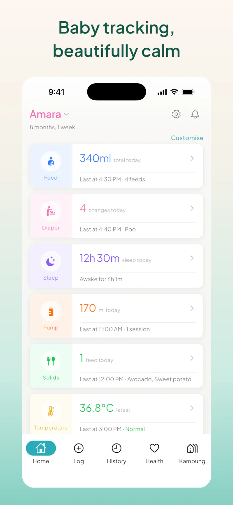 BabyCalm screenshot 2