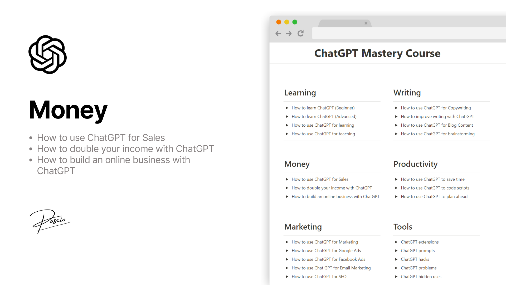 ChatGPT Mastery Course media 7