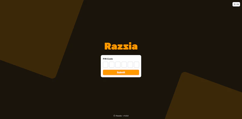 Razzia Cloud — Quiz Platform for Events screenshot 1