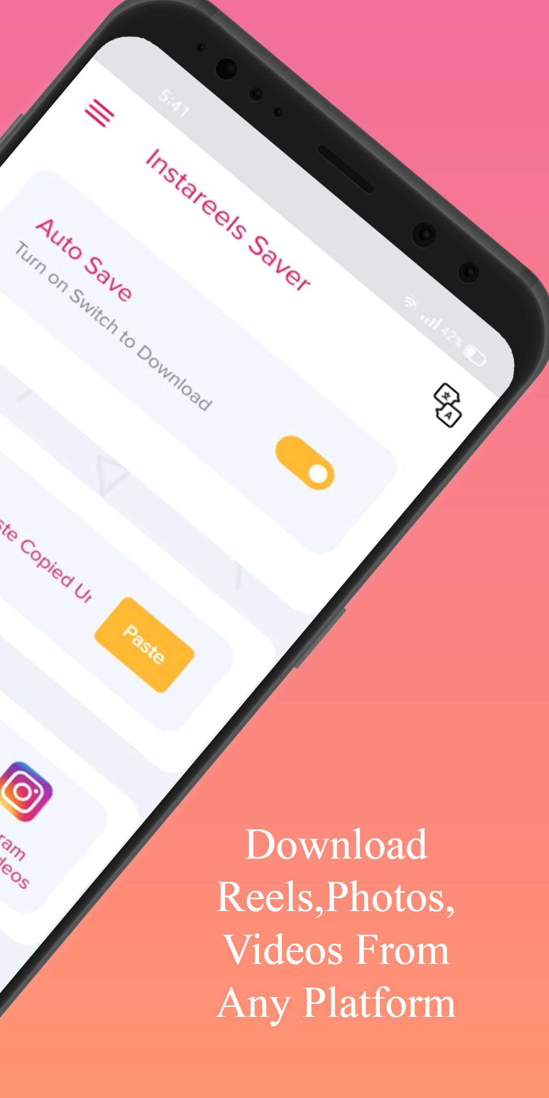 Instareels saver gallery image