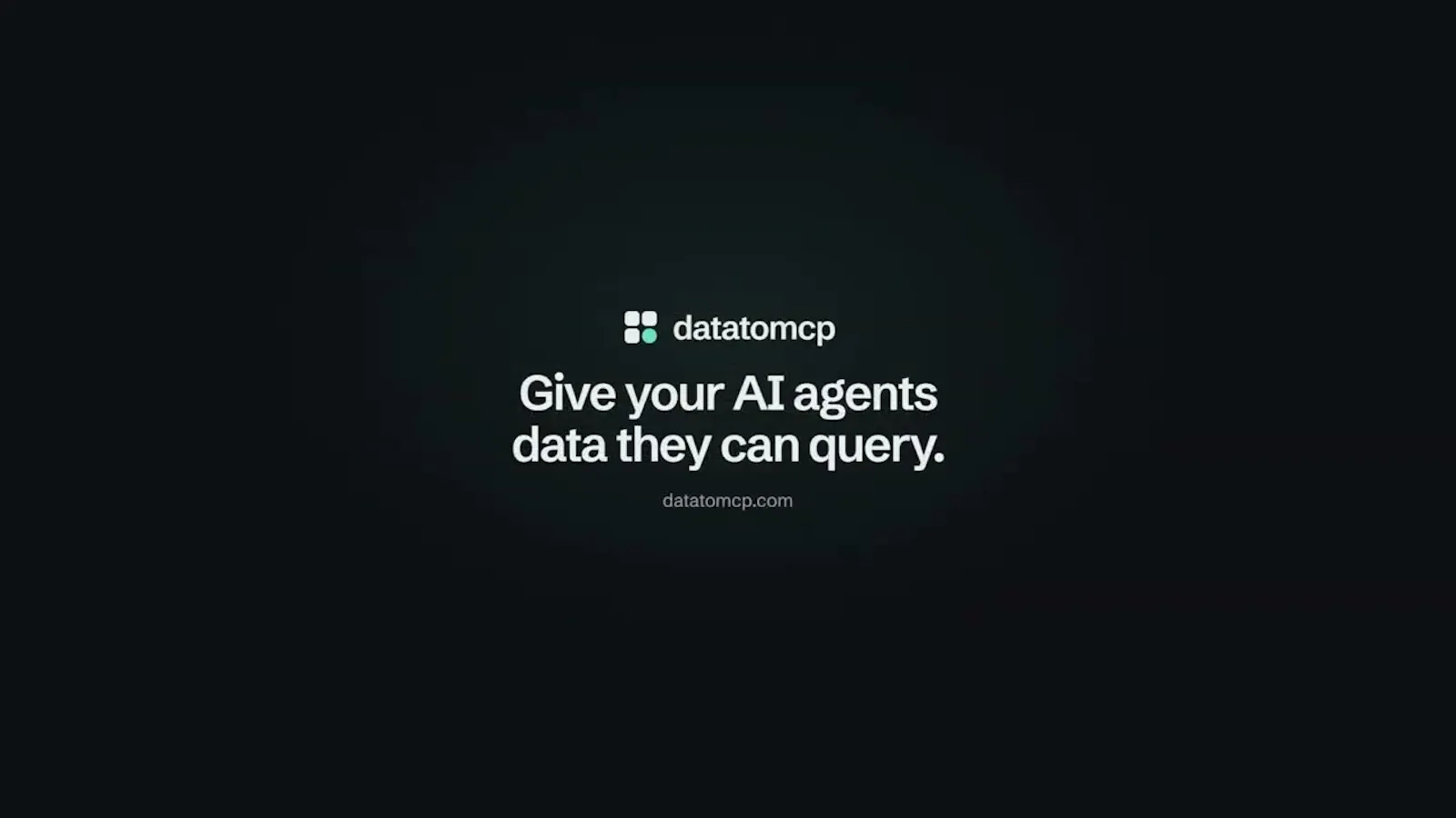 datatomcp screenshot 1 (video preview)
