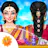 Indian Wedding Bride Hair Do Design And Spa Salon
