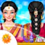 Indian Wedding Bride Hair Do Design And Spa Salon