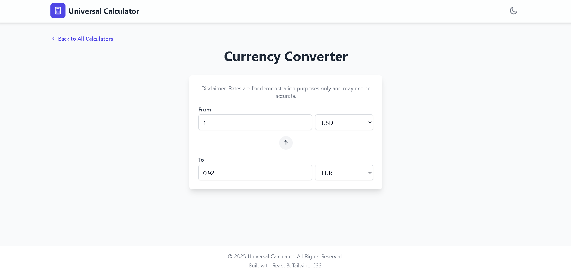 Universal Calculator gallery image