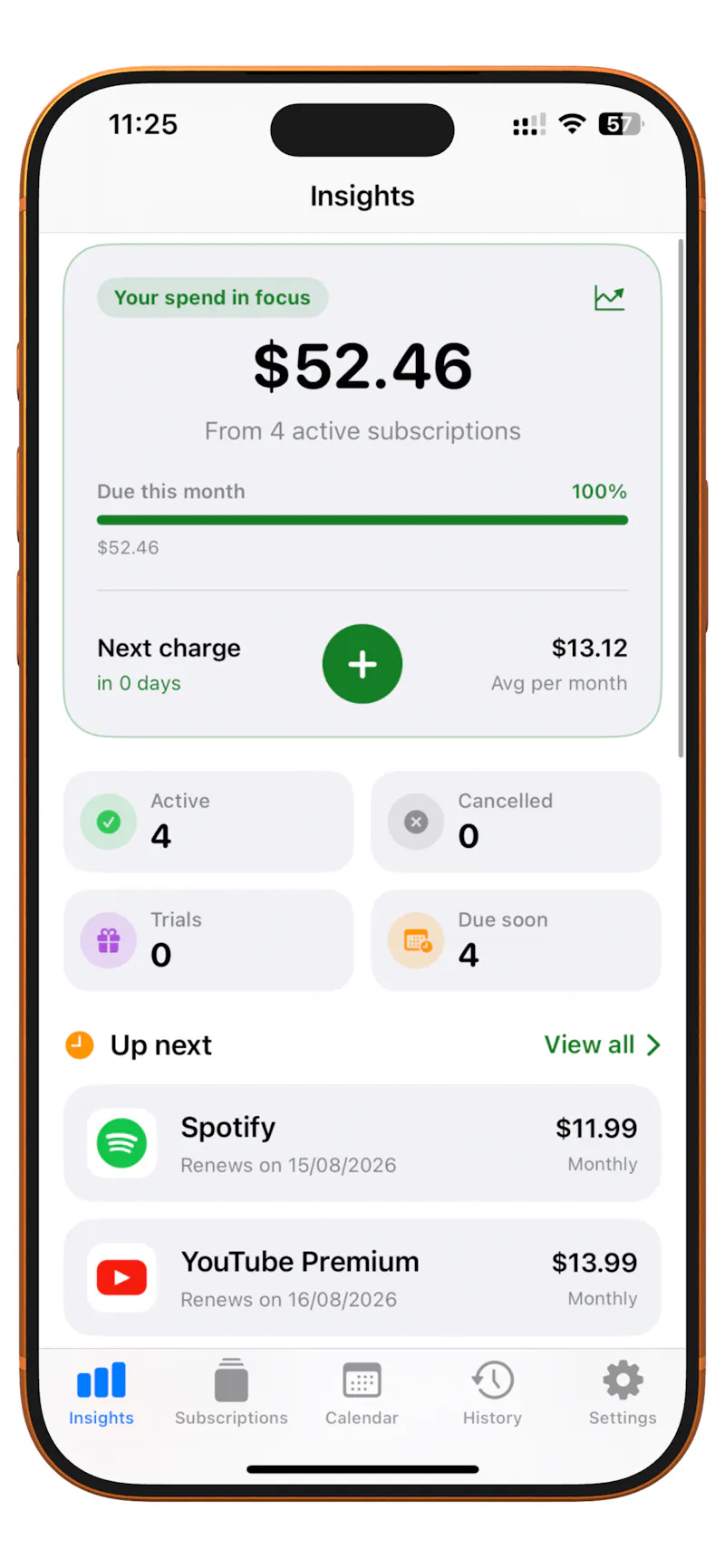 SubReady  screenshot 1