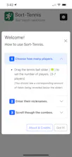 Sort-Tennis gallery image