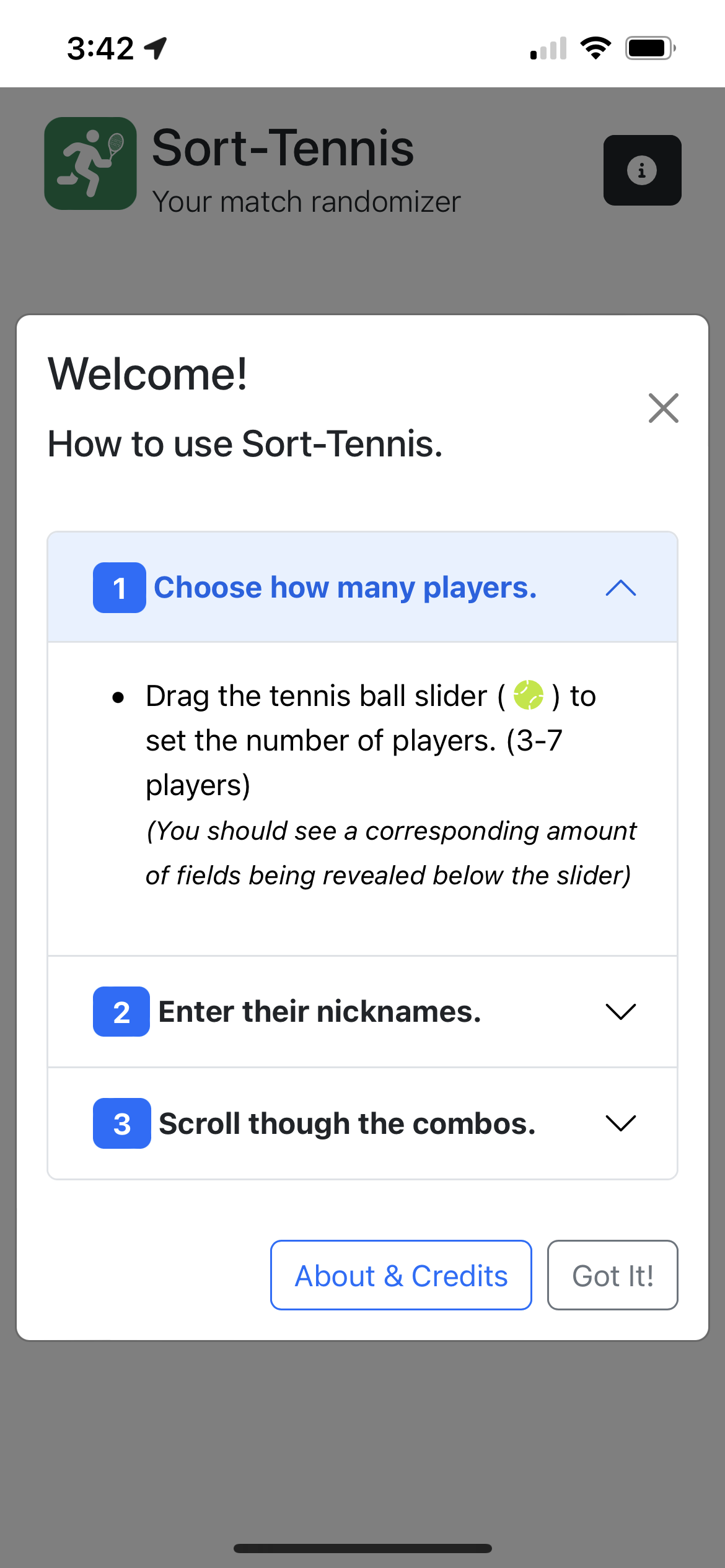 Media Sort-Tennis - Anda (tenis) perlawanan rawak. 5