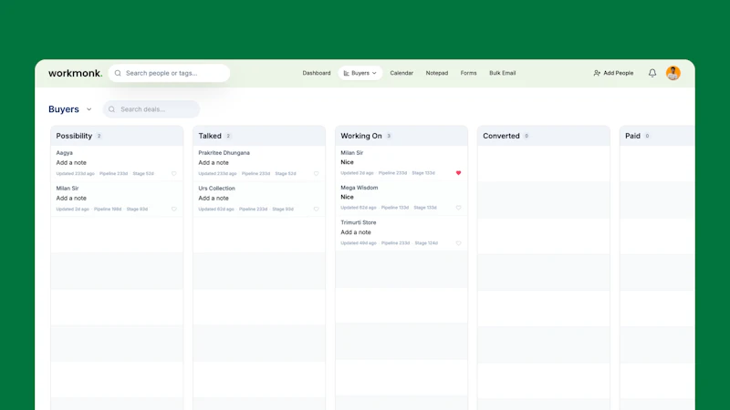Workmonk screenshot 4