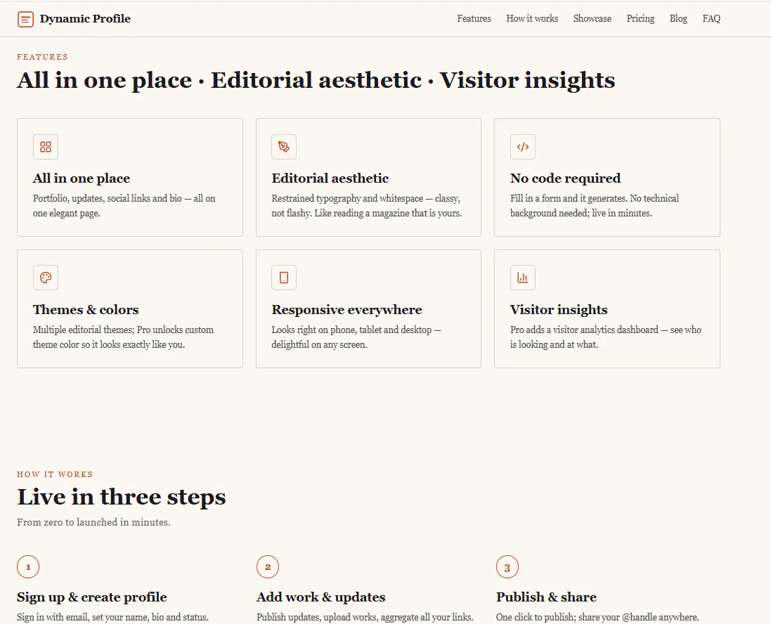 Dynamic Profile gallery image