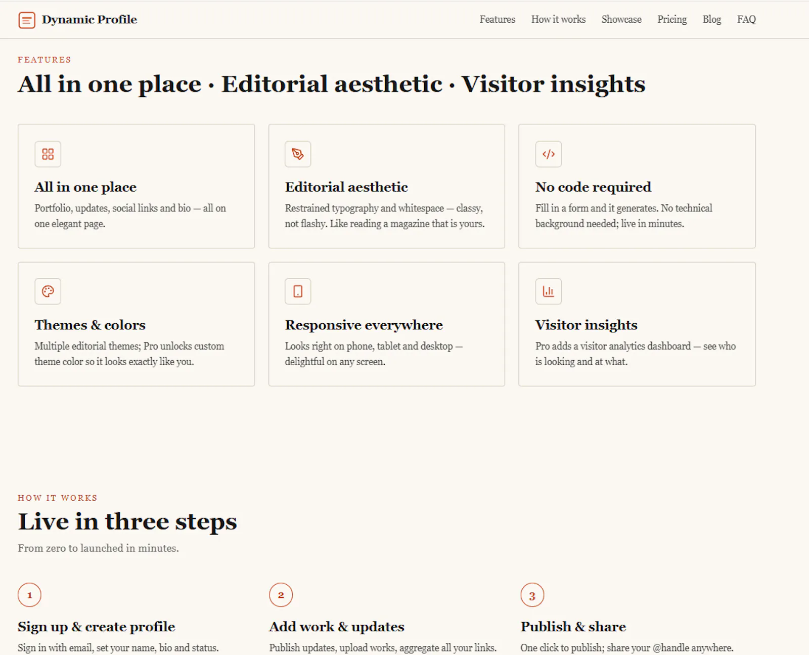 Dynamic Profile screenshot 2