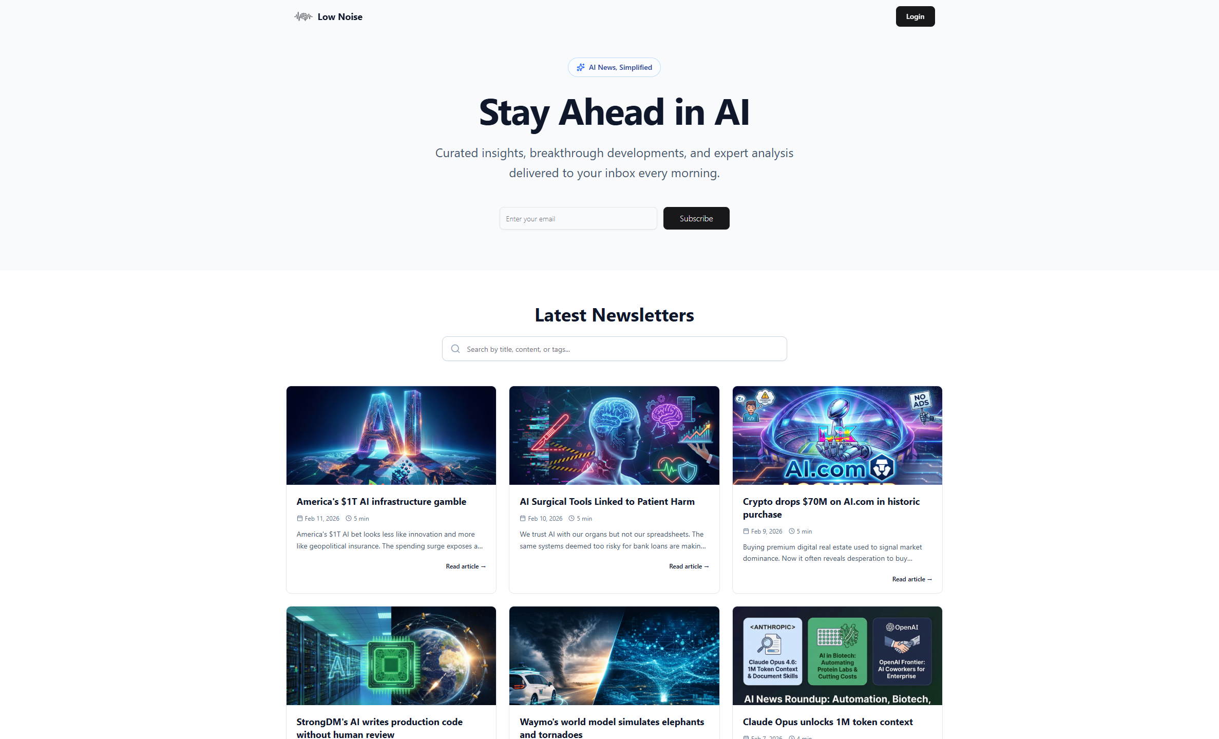 Low Noise gallery image