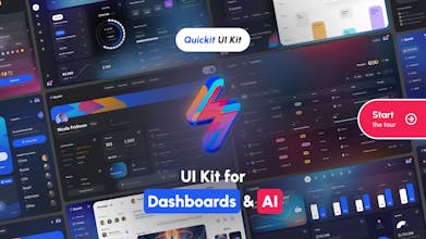 Quickit – Figma UI Kit for AI gallery image
