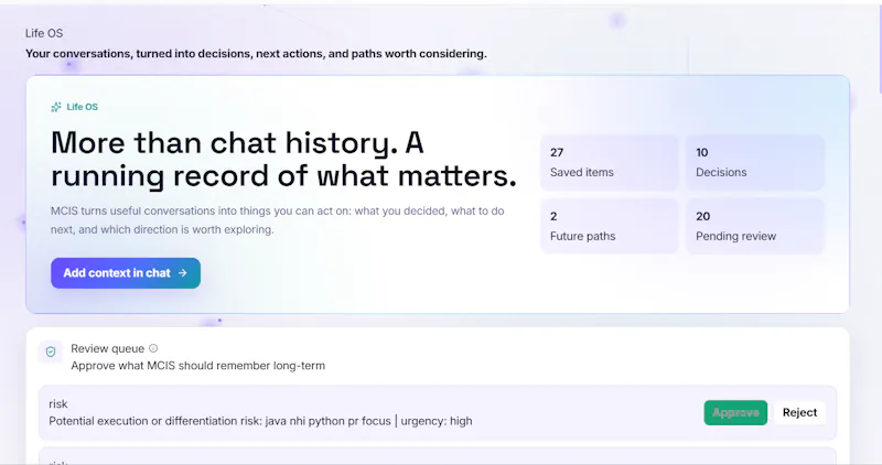 MCIS screenshot 3