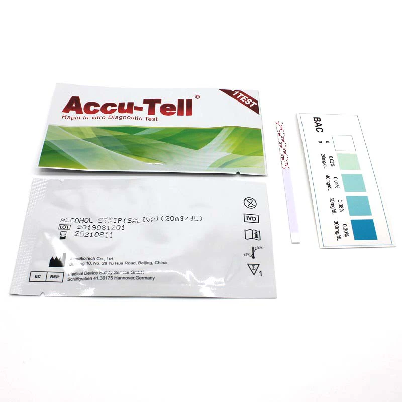 Accu-Tell® Alcohol Rapid Test Strip
