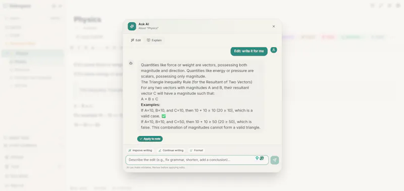 Notespace screenshot 4