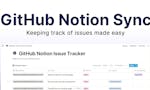 GitHub Notion Sync image