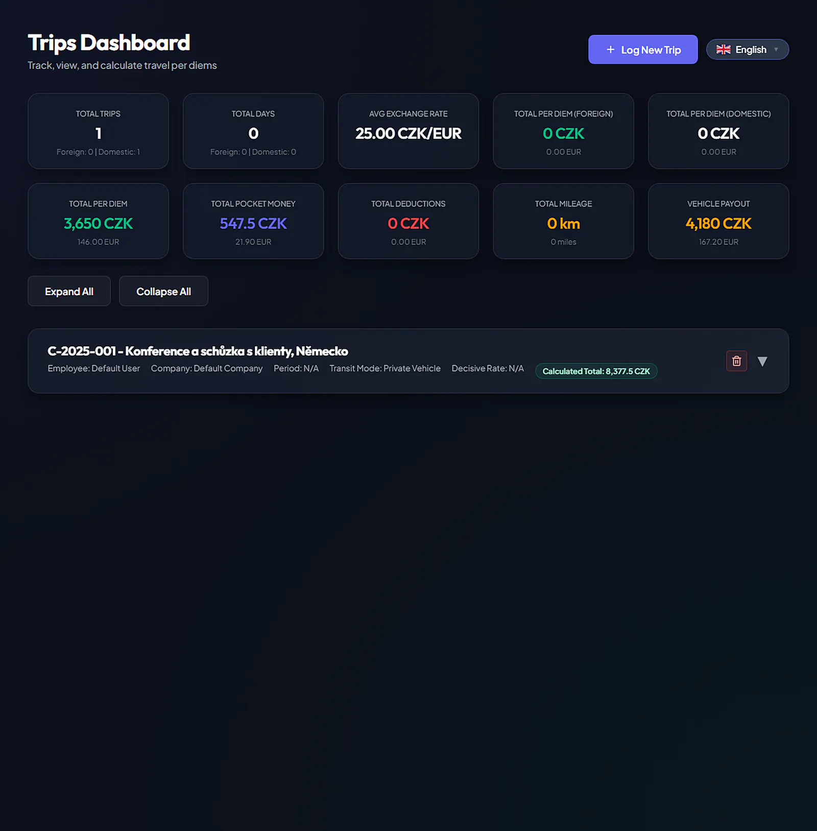 PerDiemo screenshot 17