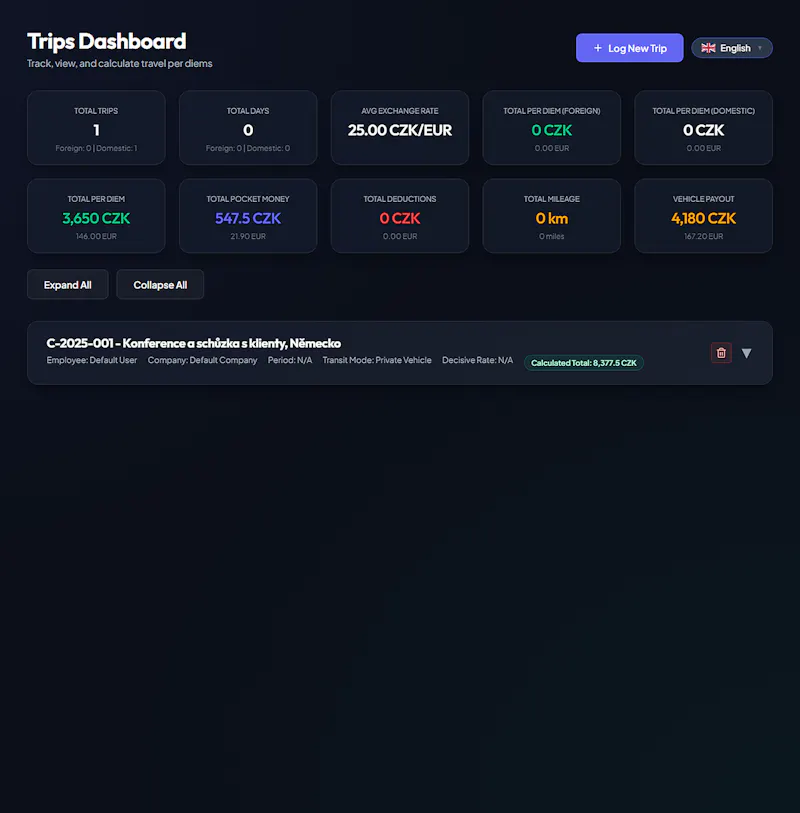 PerDiemo screenshot 17