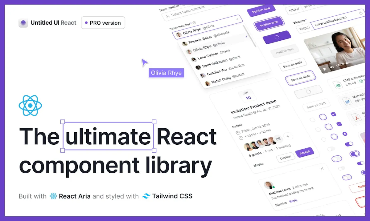 Untitled UI React