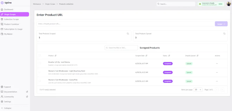 Uplira screenshot 5