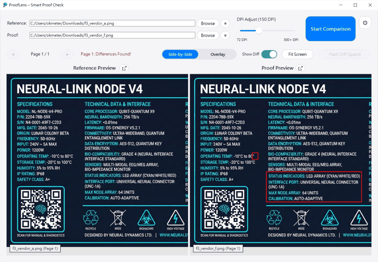 ProofLens - Screenshot 2 showing product features and functionality