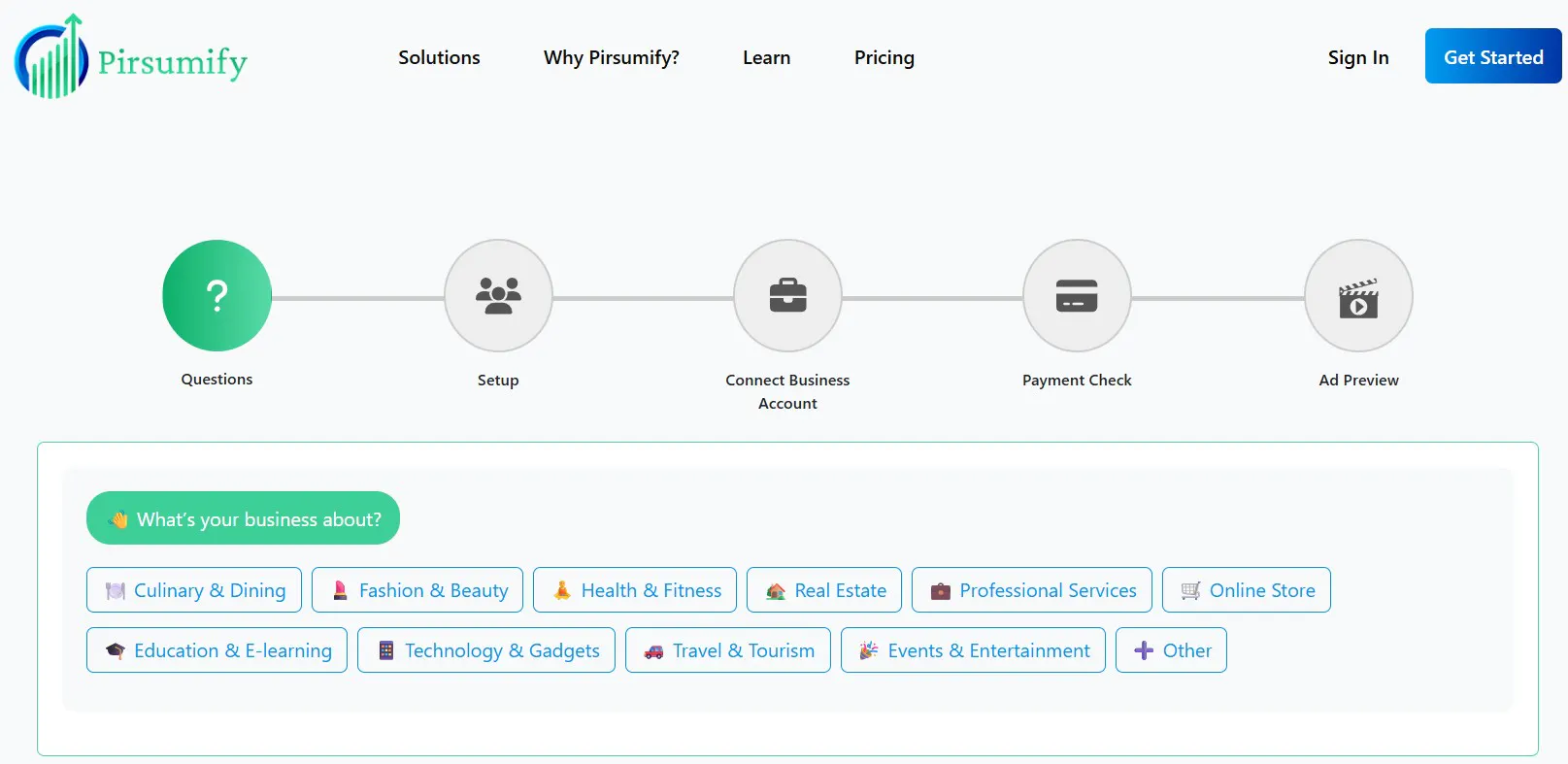Pirsumify product banner
