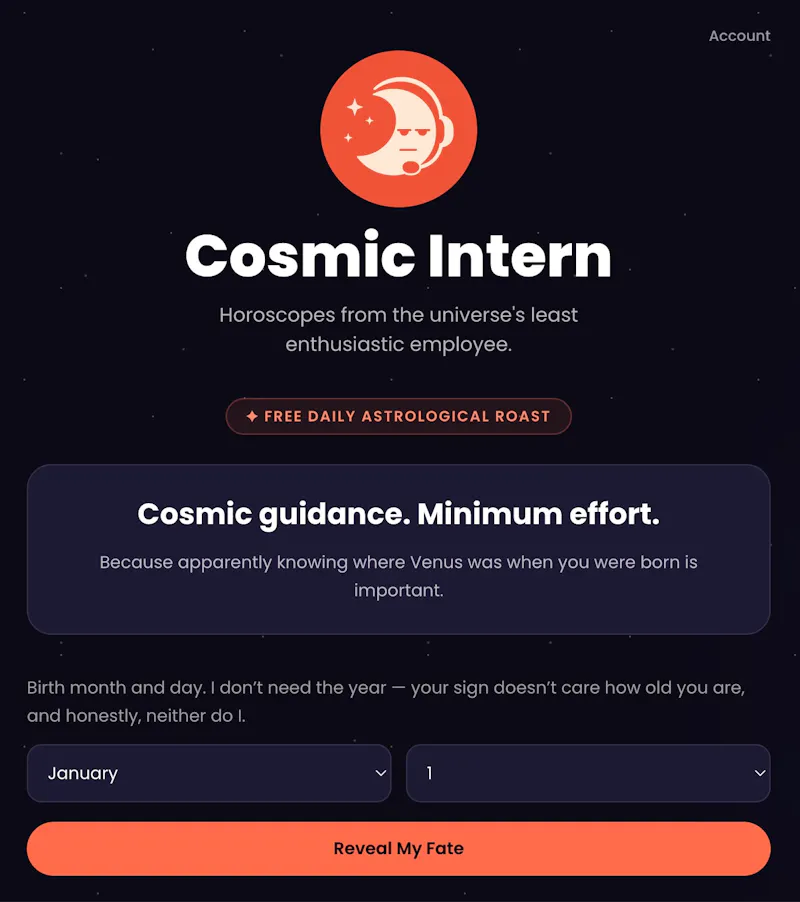 Cosmic Intern screenshot 1