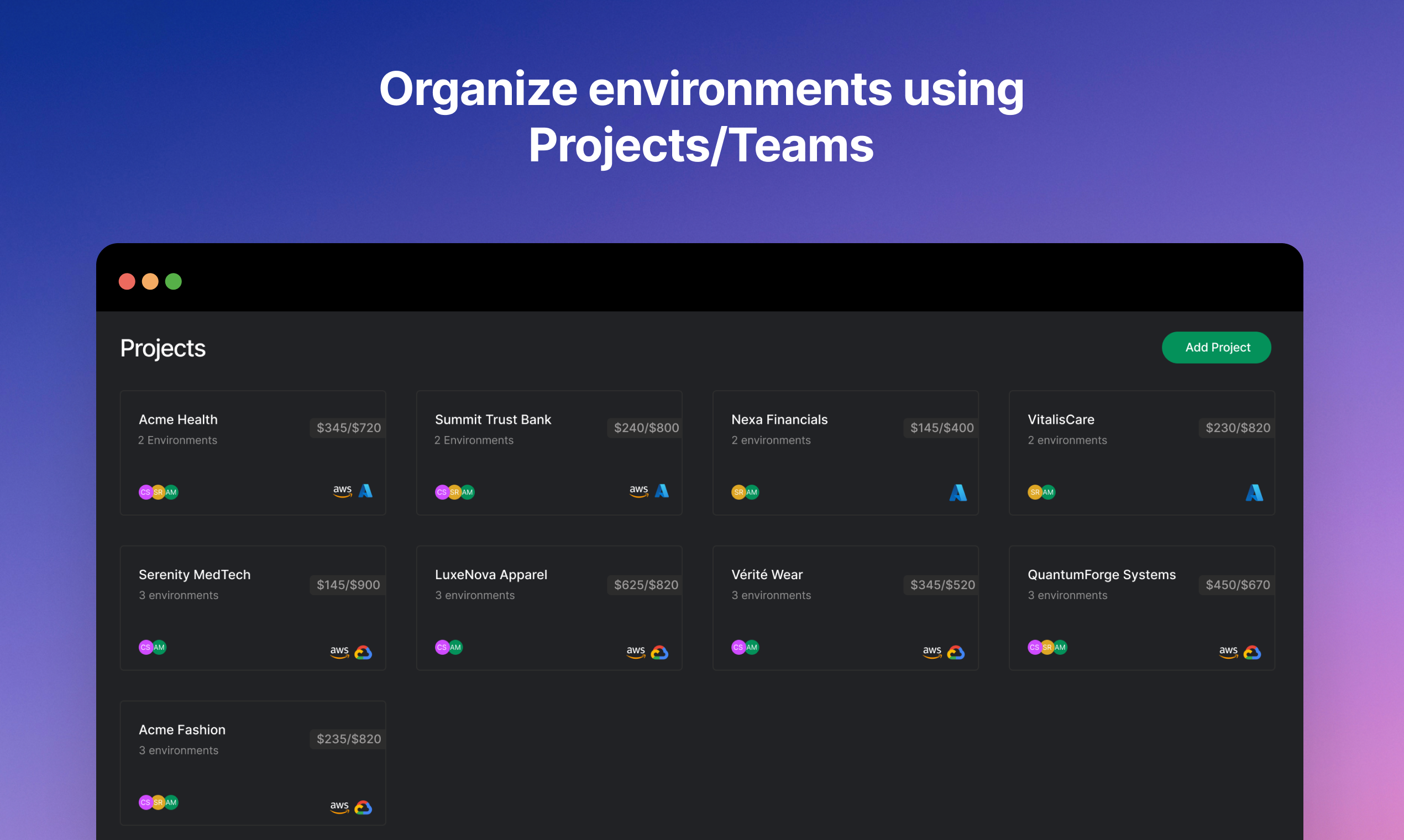 منصة تطبيق LocalOps لـ AWS media 5