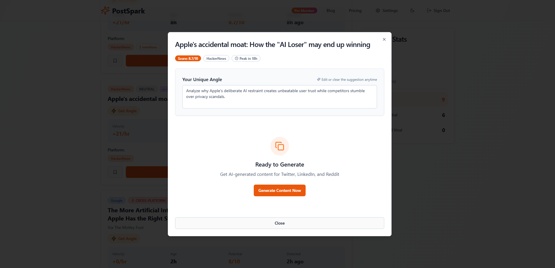 PostSpark gallery image