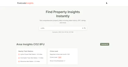 PostcodeInsights gallery image