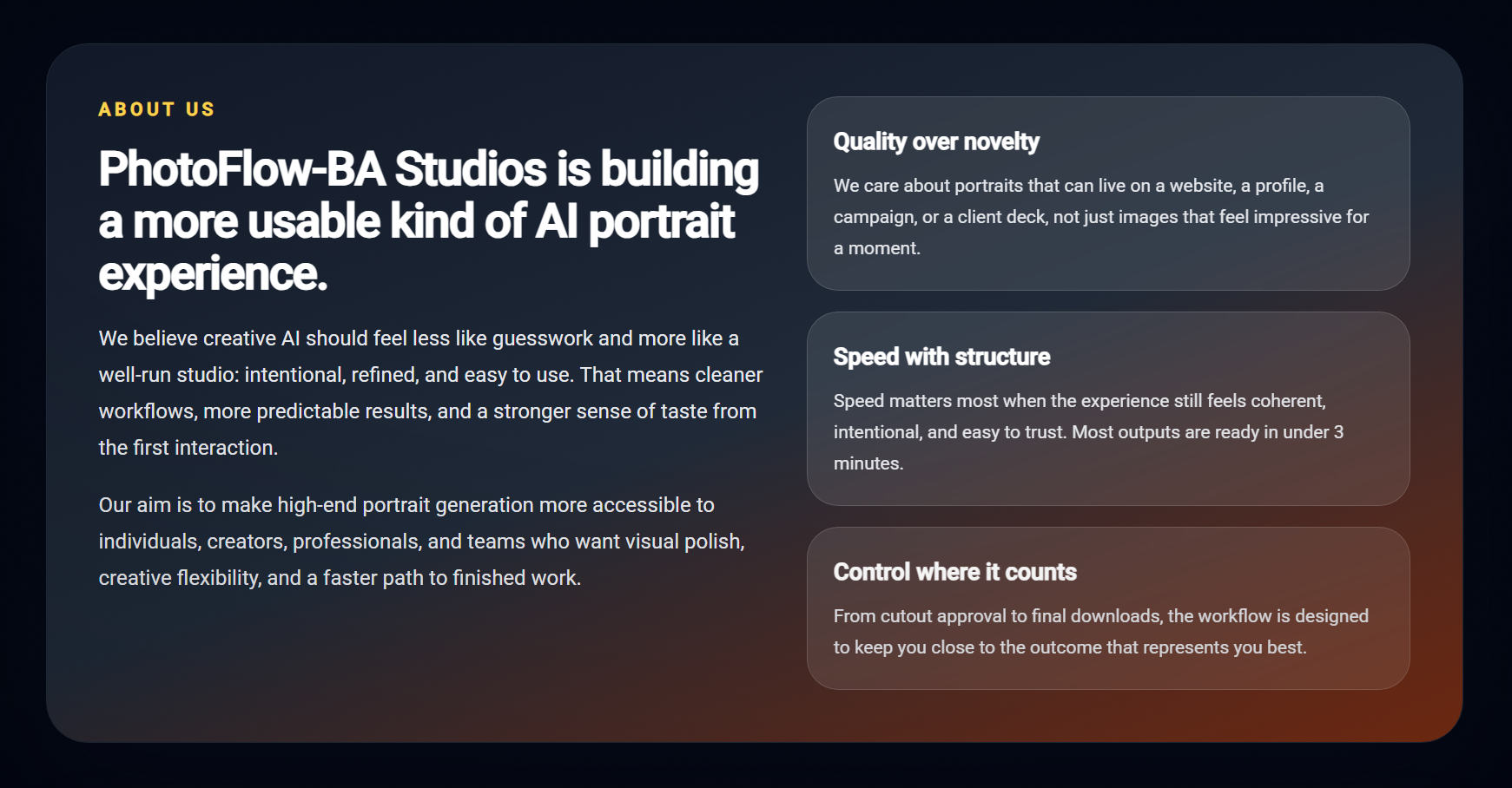 PhotoFlow-BA Studios gallery image