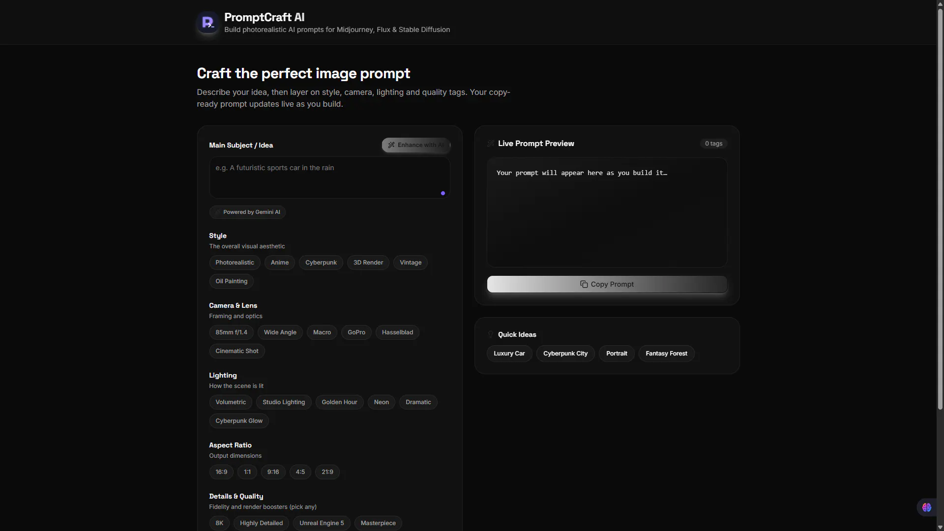PromptCraft AI gallery image