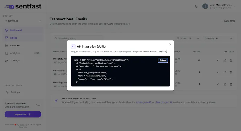 SentFast screenshot 6