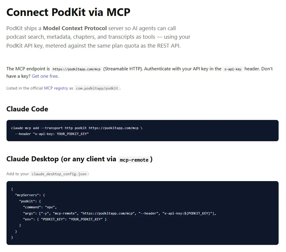PodKit 截图 4