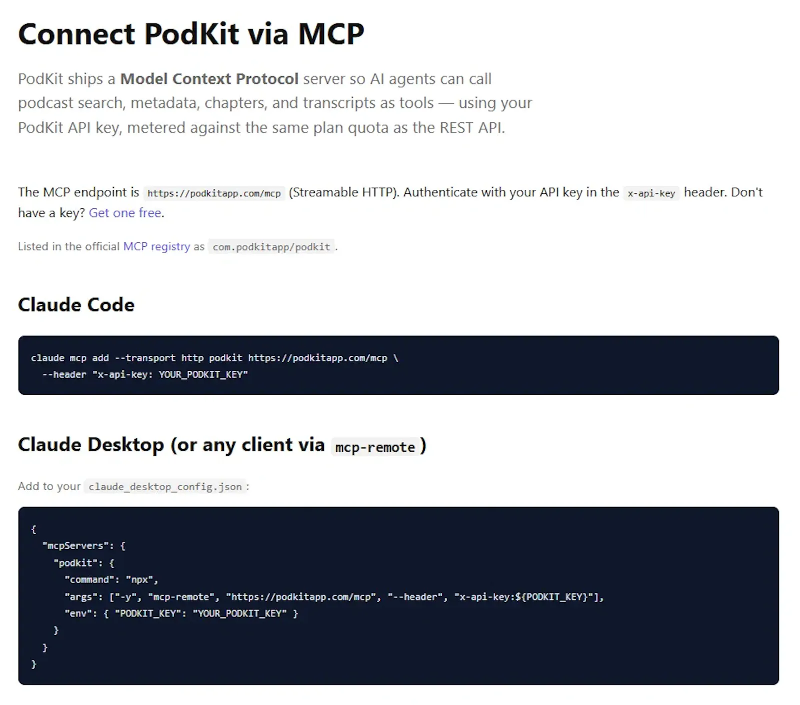 PodKit screenshot 4