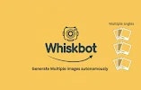 Whisk Bot - Product Hunt launch logo and brand identity