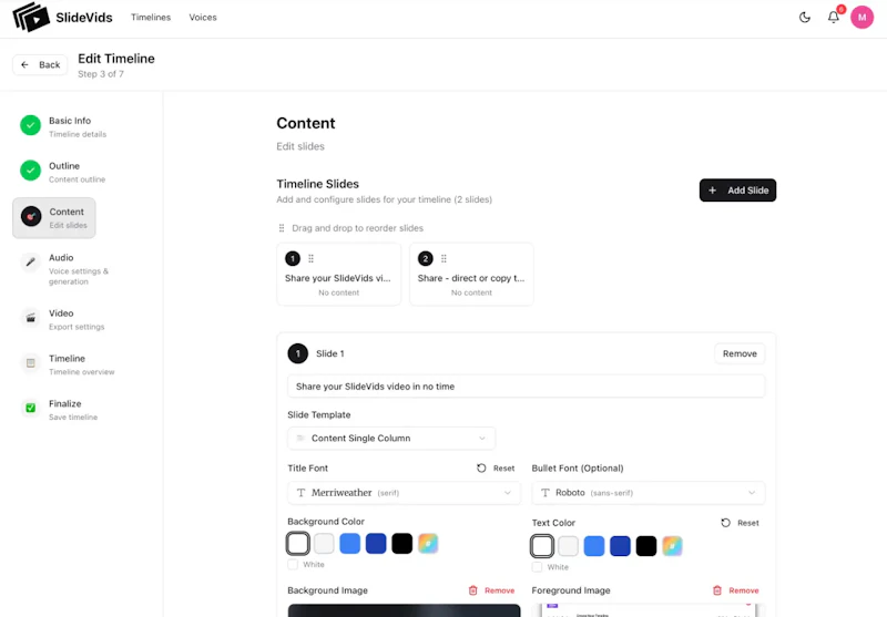 SlideVids screenshot 2