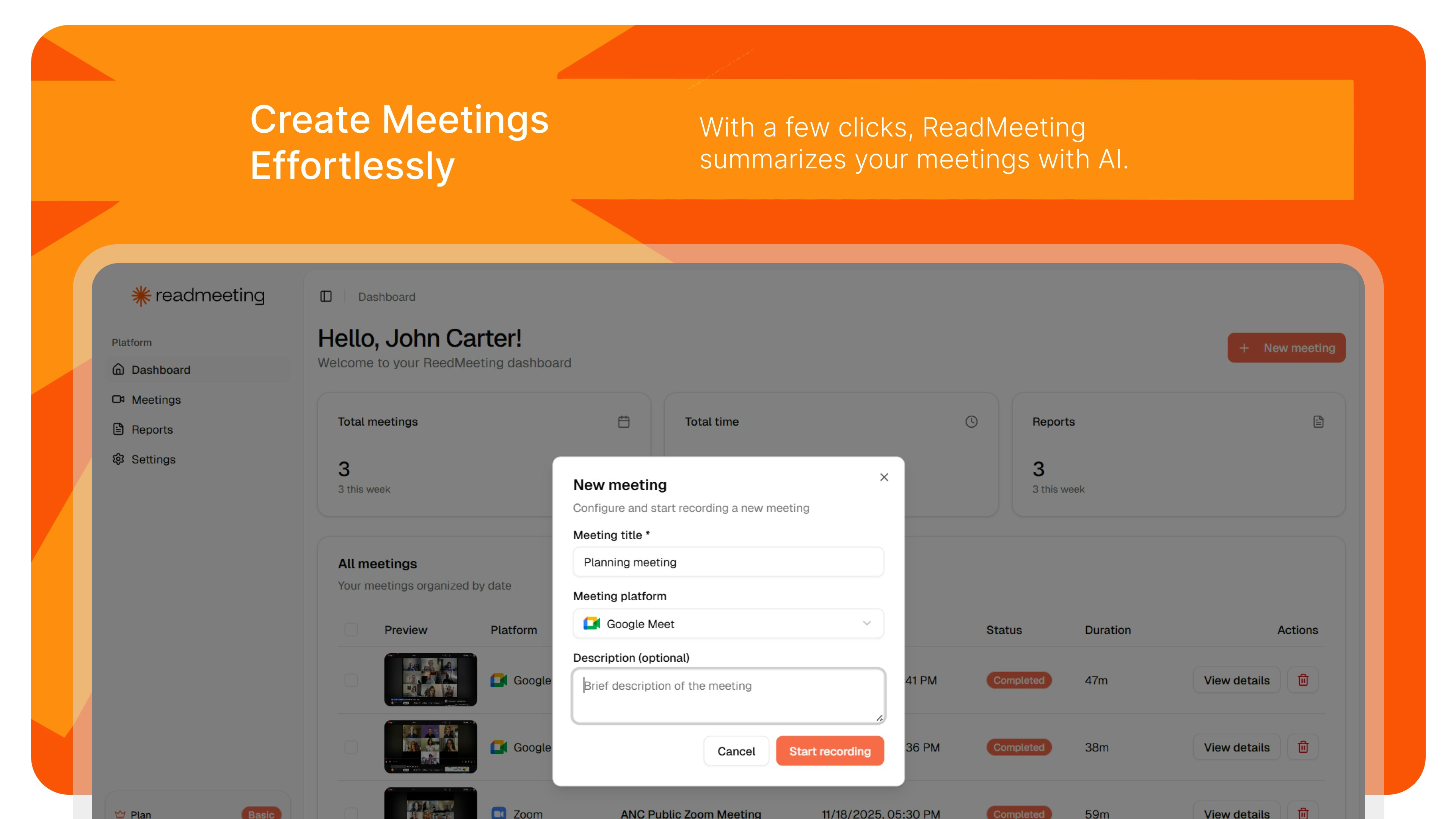 ReadMeeting - Screenshot 4 showing product features and functionality