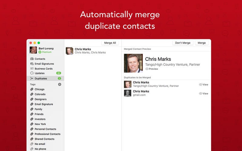 FullContact for Mac Image