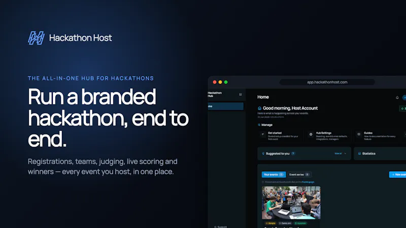 HackathonHost screenshot 1