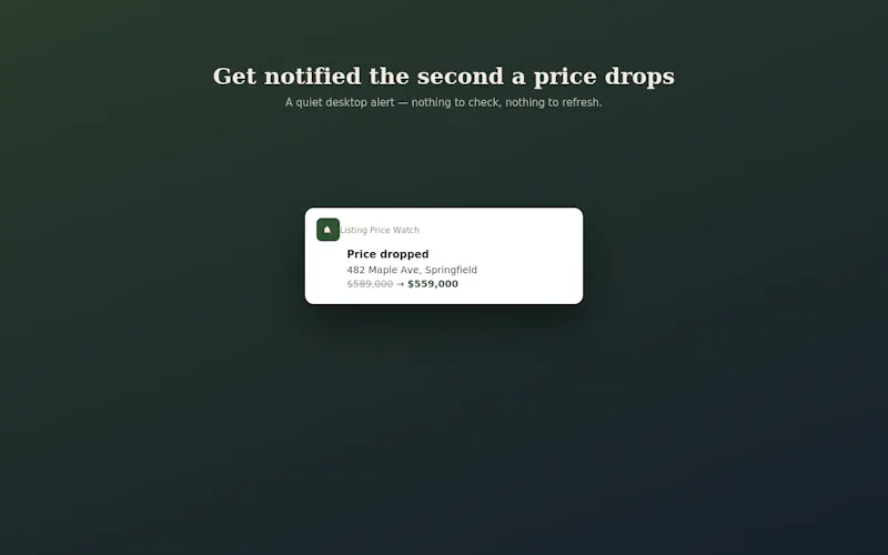 Listing Price Watch screenshot 3