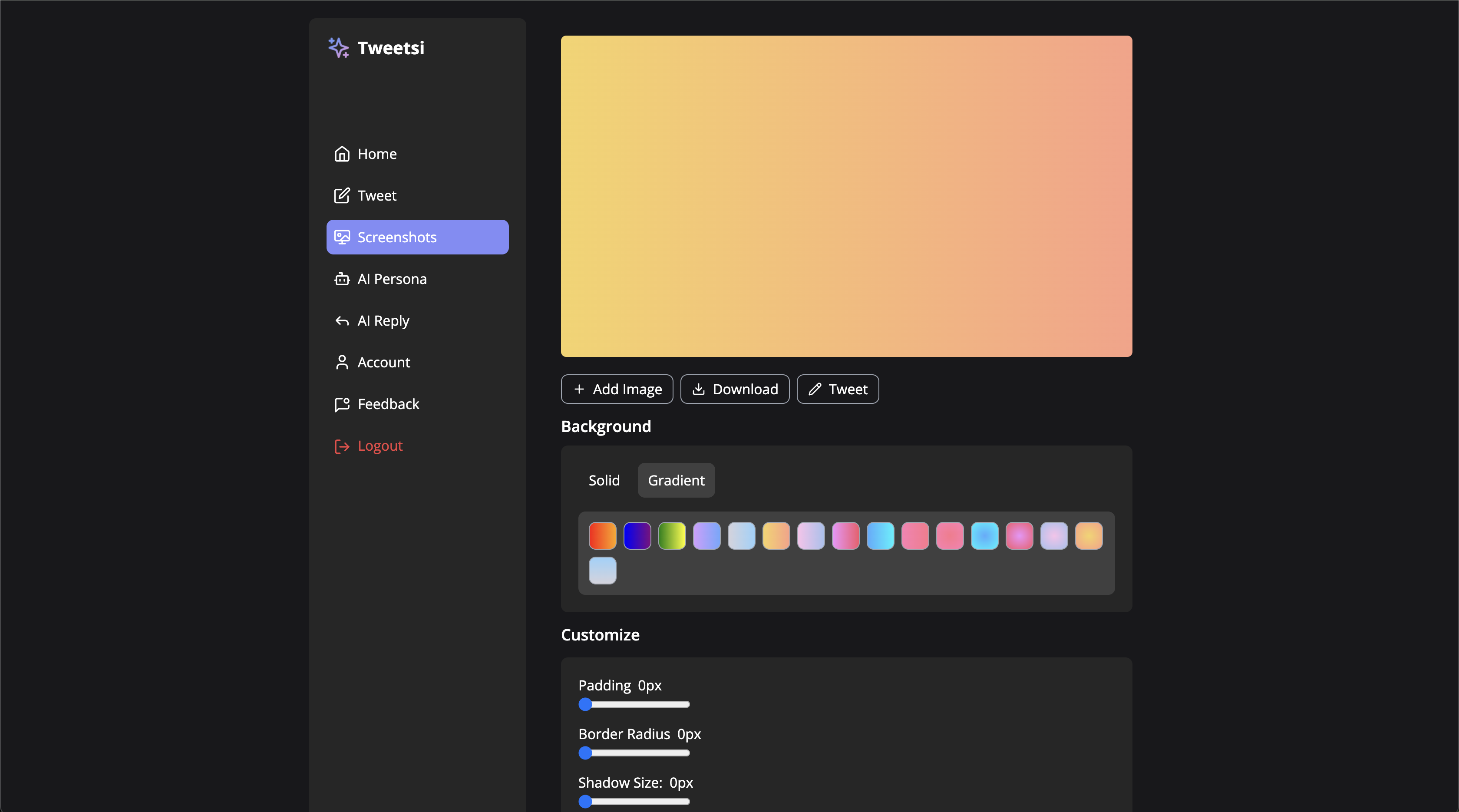 Tweetsi gallery image
