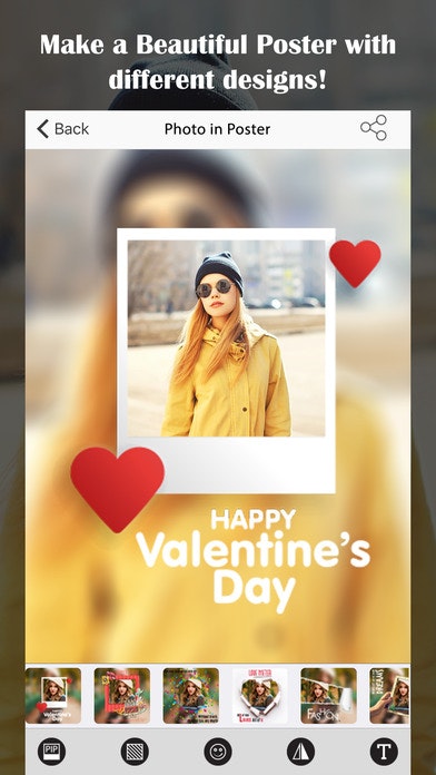 Photo In Poster Collage Editor iPhone App gallery image