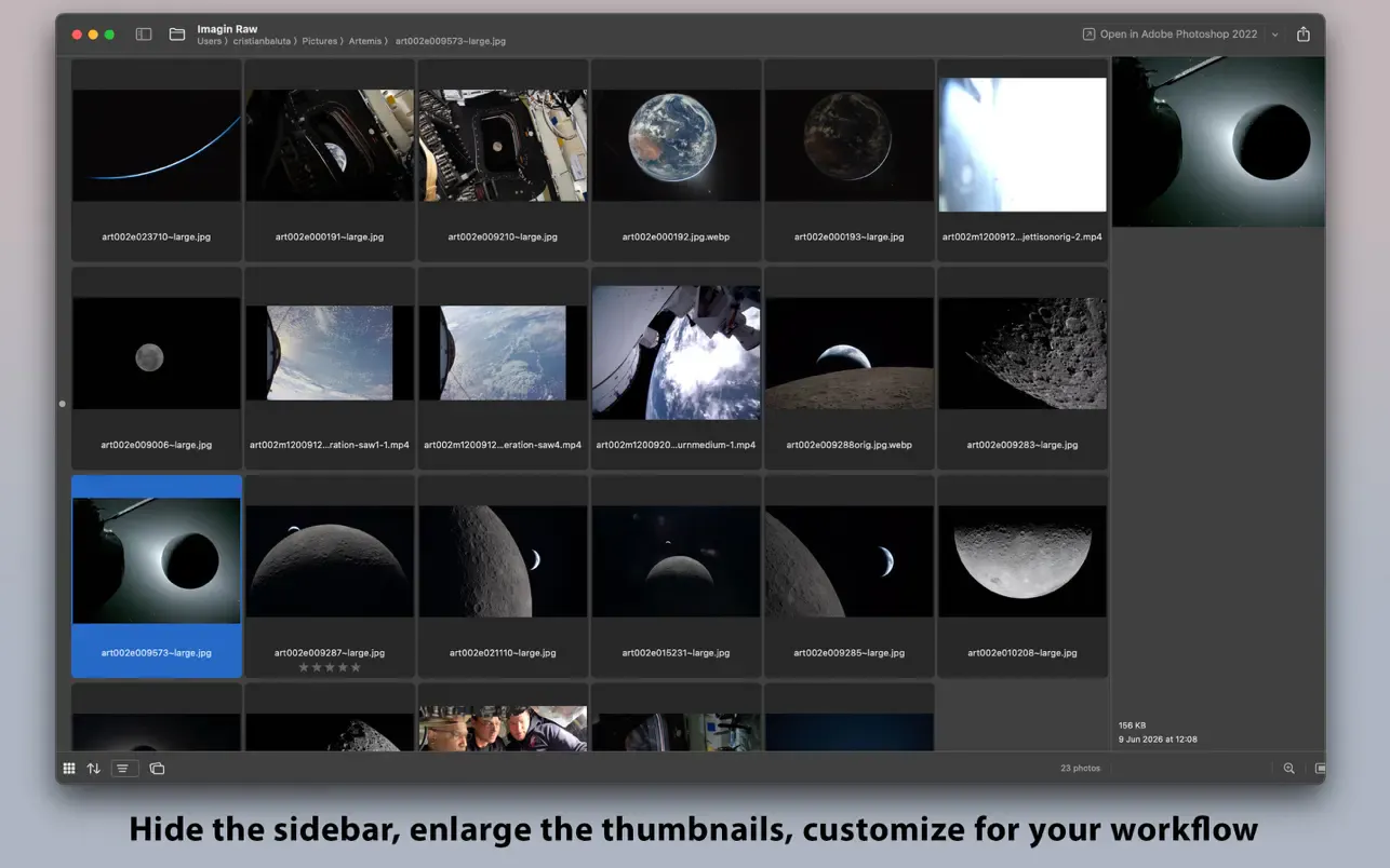 Imagin RAW screenshot 3