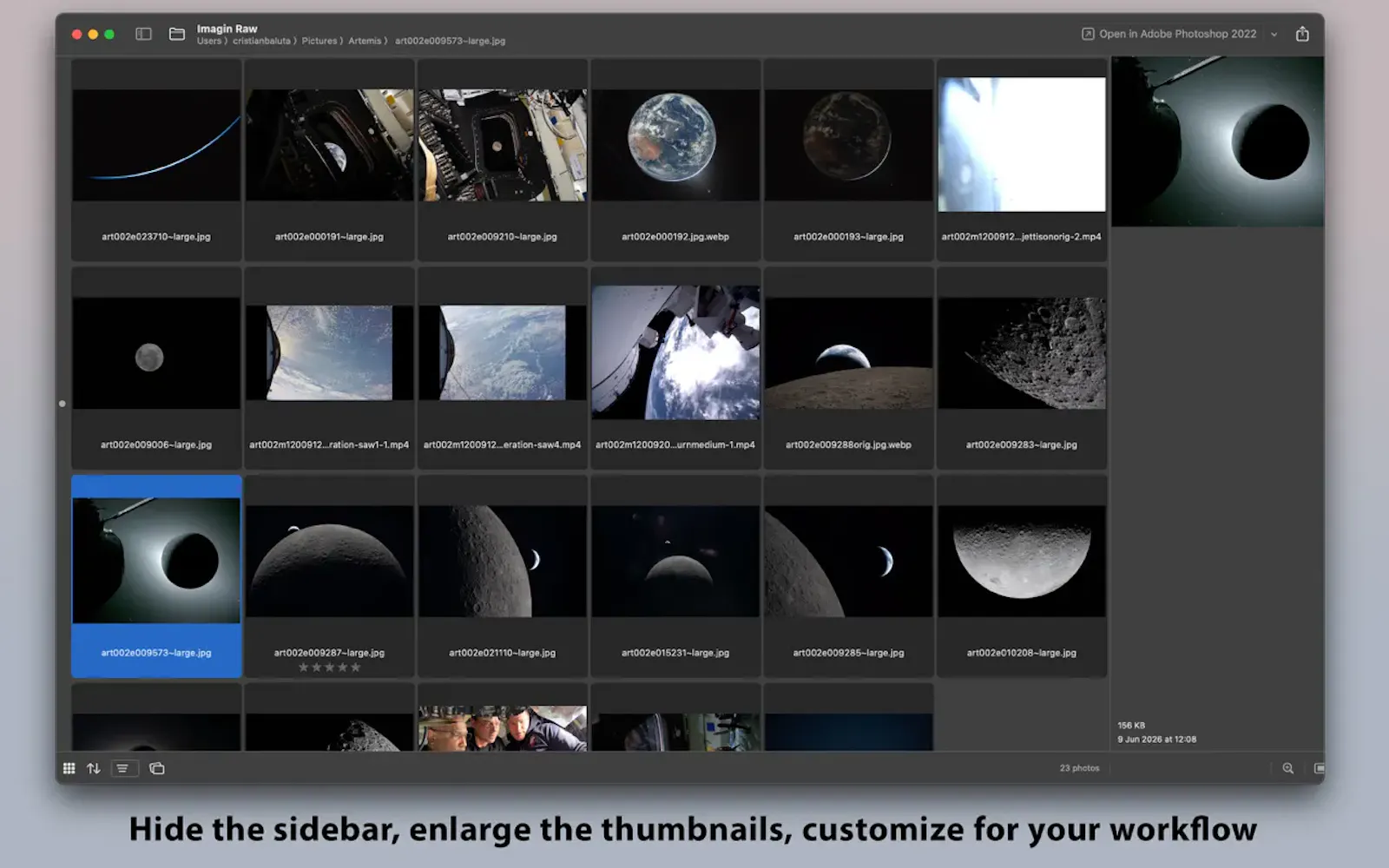 Imagin RAW screenshot 3
