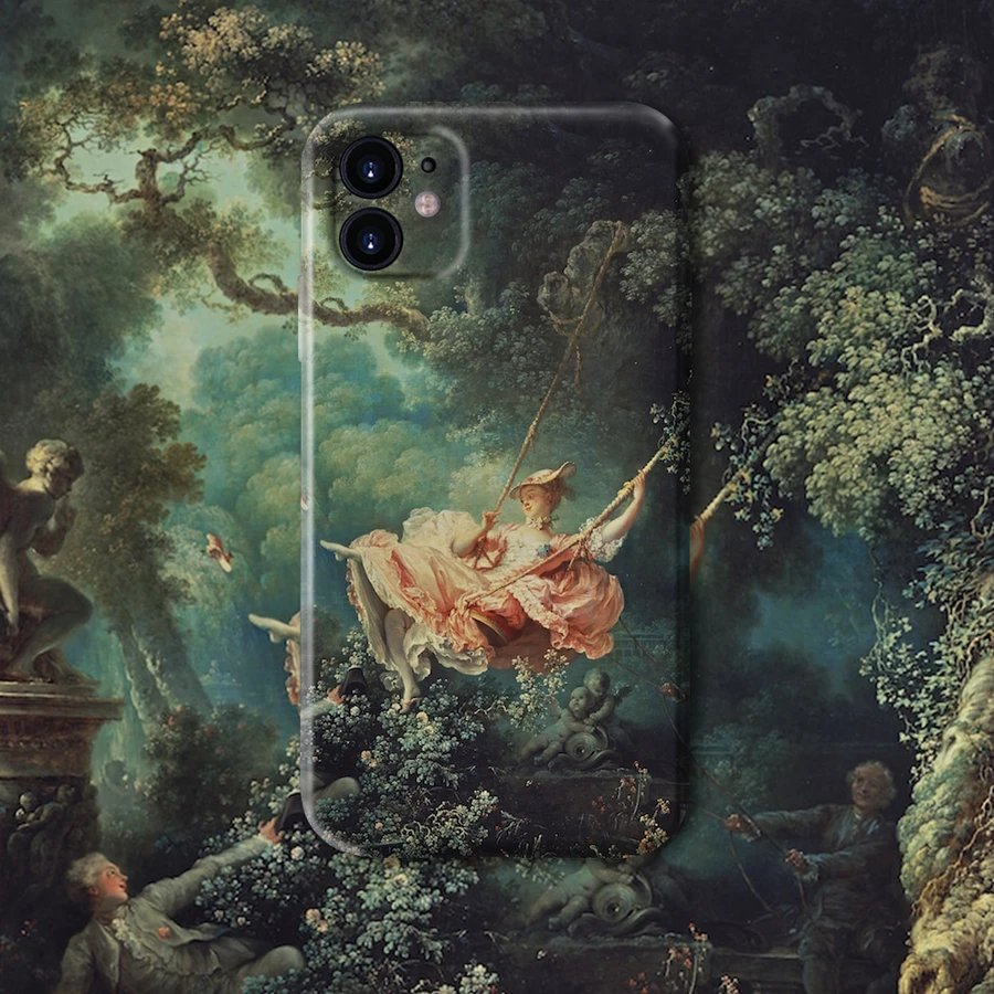 The Swing by Jean-Honoré iPhone Case
