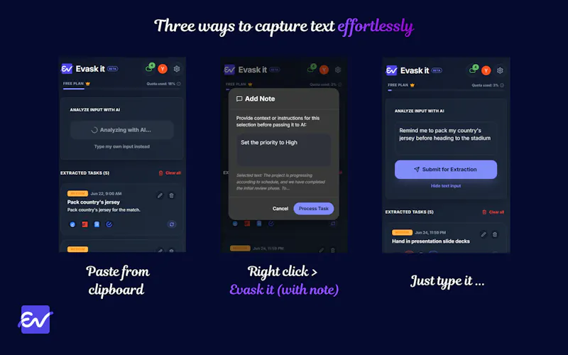 Evask it screenshot 2